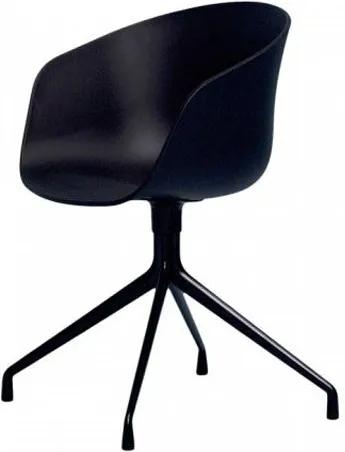 Hay About a Chair AAC20 stoel zwart (frame zwart)