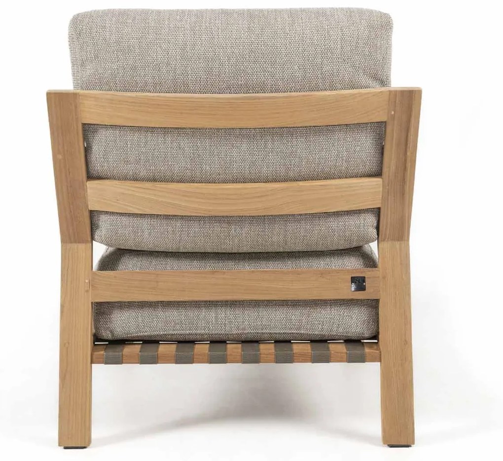 4 Seasons Outdoor Lucas loungestoel SALE Loungestoel beige weerbestendig