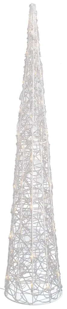 Kerst kerstboom transparant 100cm incl. LED IP44 - Coni