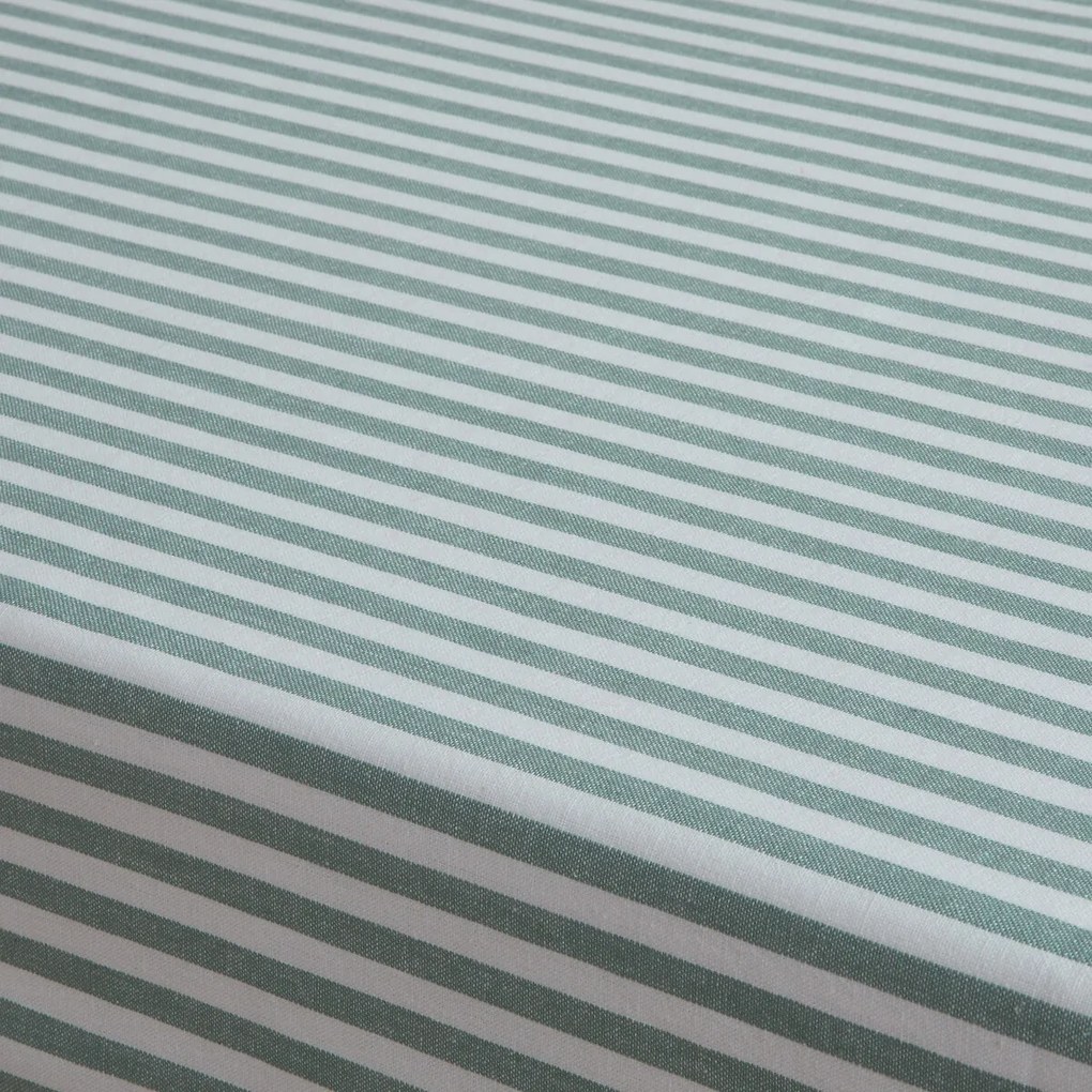 Gestreept tafelkleed geweven-geverfd, 30% gerecycled katoen, SOIZIC