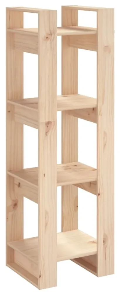 vidaXL Boekenkast/kamerscherm 41x35x125 cm massief grenenhout