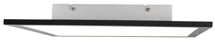 Modern LED paneel zwart 40 cm incl. LED - Liv