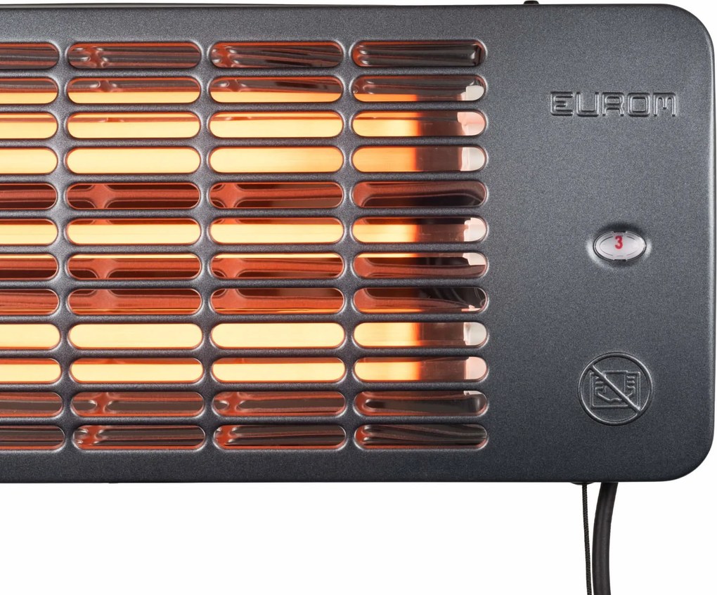 Eurom Q-time 2001 Elektrische terrasverwarmer 2000Watt