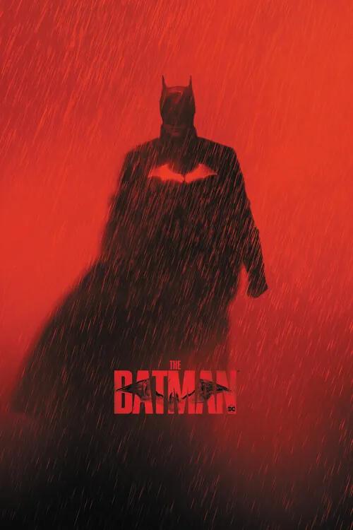 XXL poster The Batman 2022 Red, (80 x 120 cm)