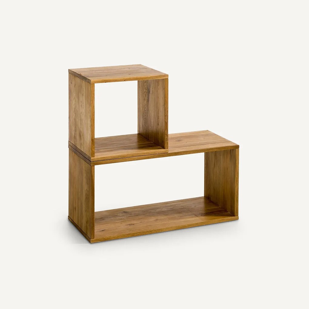 Opbergkubus in eik Box, 2 modellen