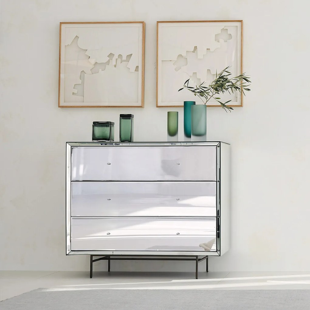 Ladekast spiegel, Khonsou