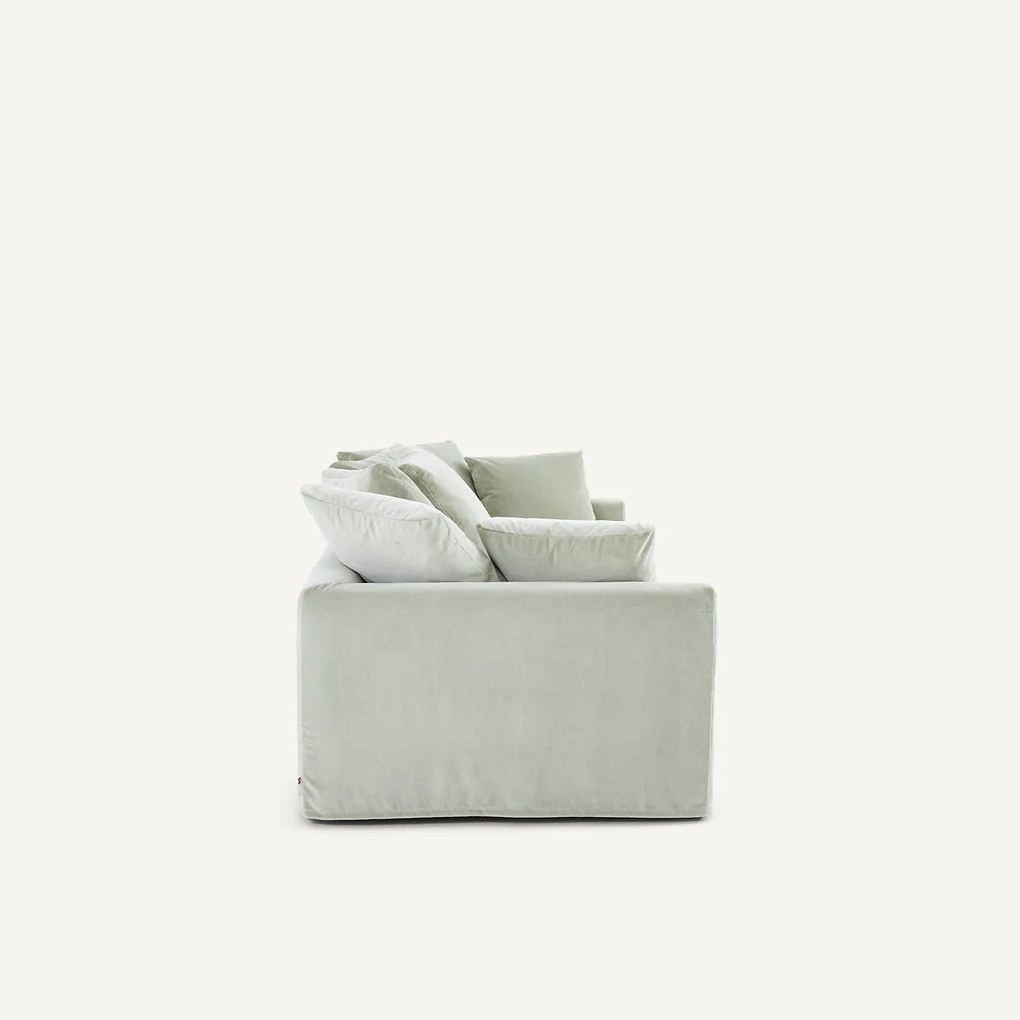 Zetel van stonewashed fluweel, OTAVIA