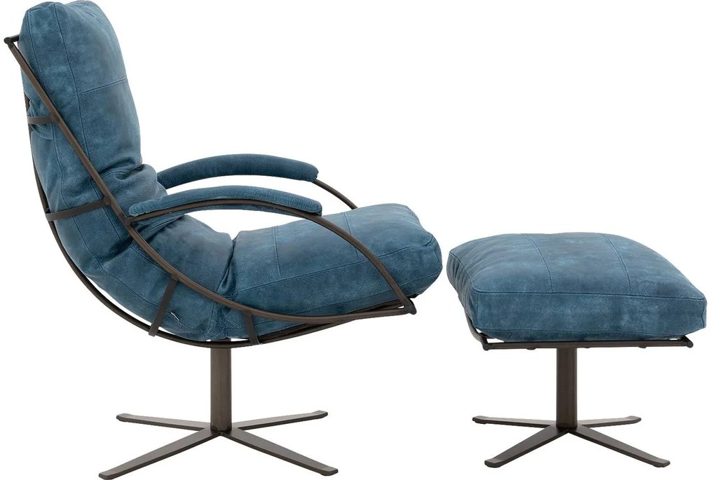 Goossens Excellent Draaifauteuil Job, Fauteuil met arm