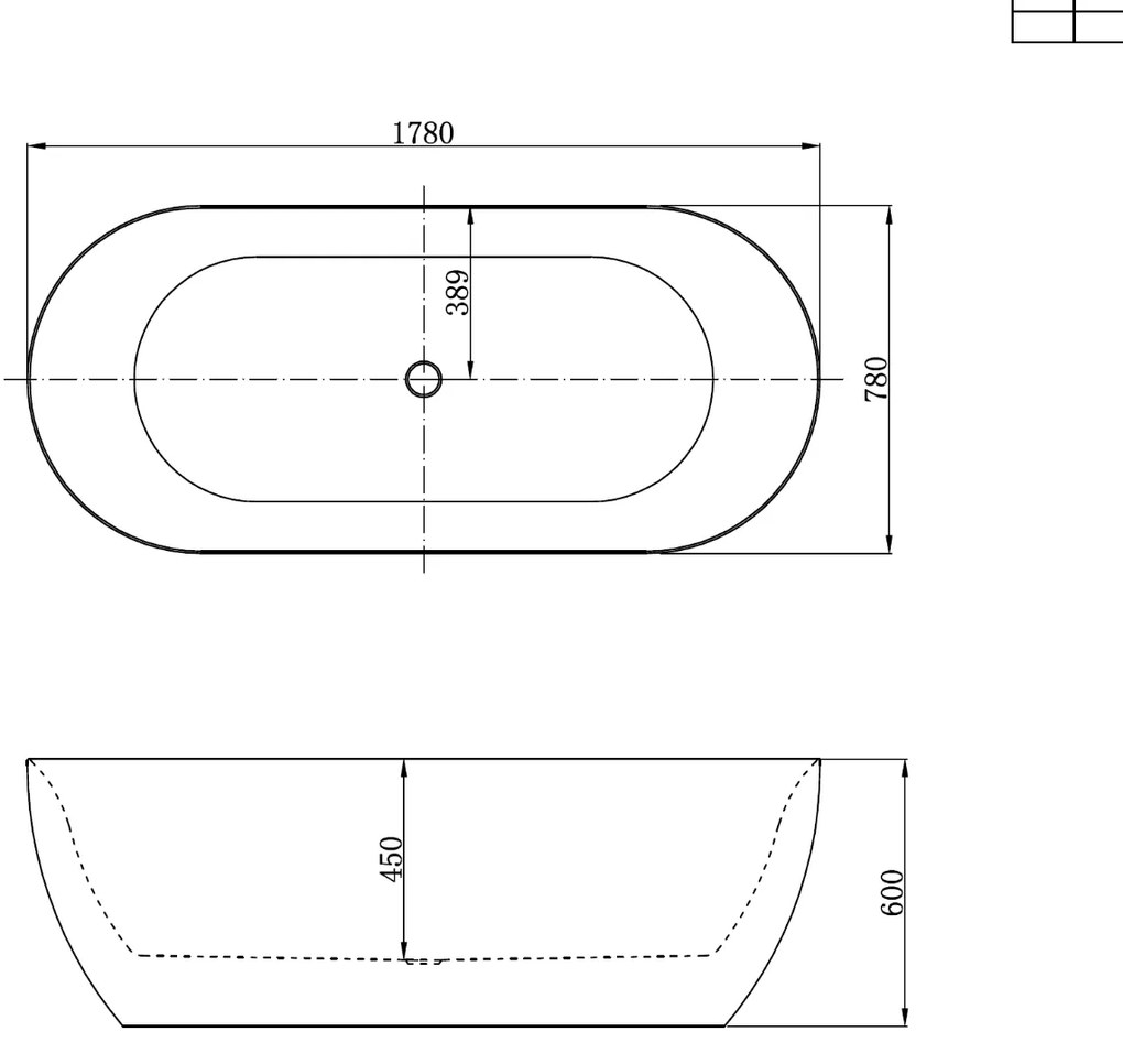 Best Design Friday vrijstaand bad 178x78x60cm geel wit