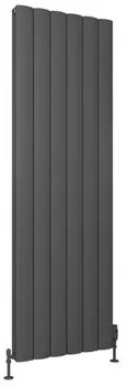 Eastbrook Guardia radiator 55x180cm aluminium 2736W antraciet