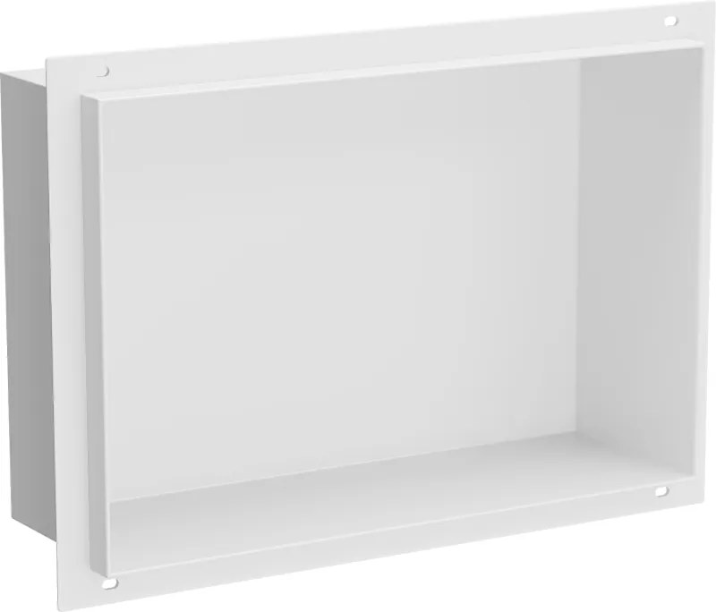 Mexen X-Wall-NR inbouwnis plank bex zonder rand 30 x 20 cm, wit - 1921302010