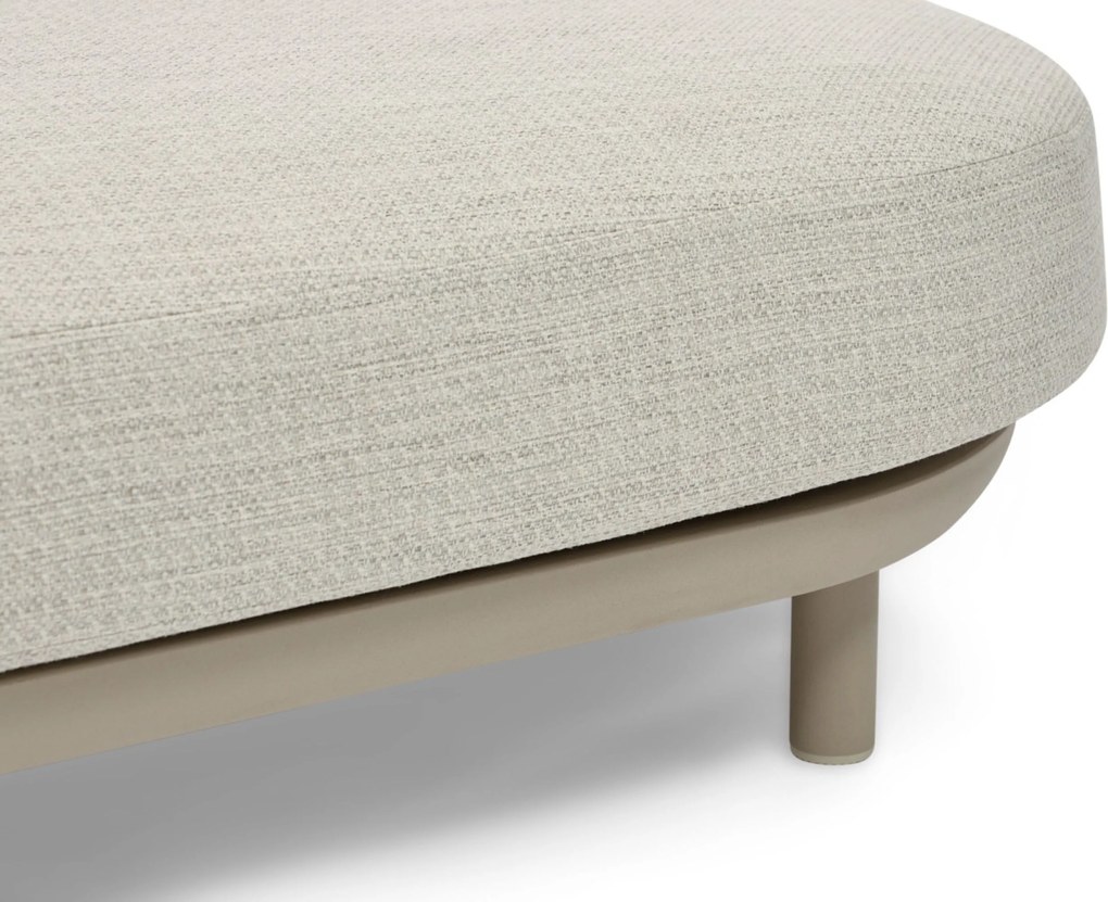 Hoek loungeset 5 personen Outdoor textiel Zand/Beige Coco Dunea