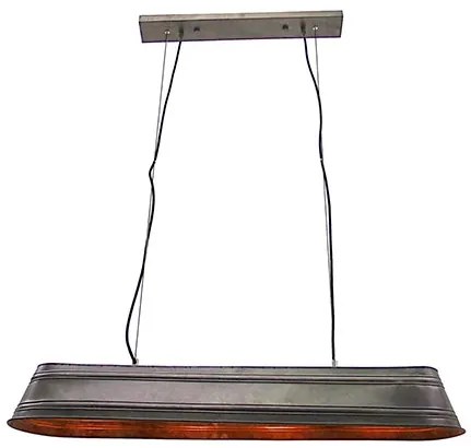Artis Hanglamp Staal 92cm | Vauni Lights | Metaal | Grijs   | Cavetown