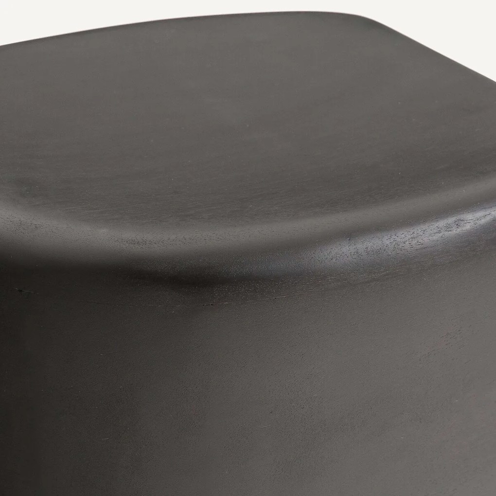 Beschilderd mangohouten bijzettafeltje, Oreus