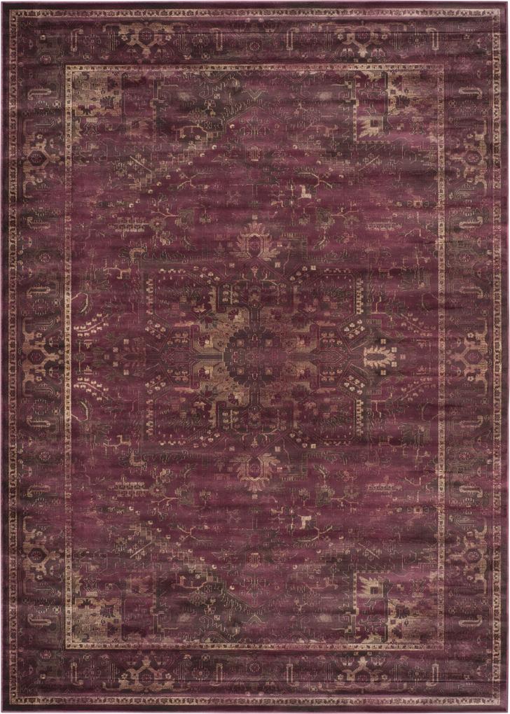 Safavieh | Vintage vloerkleed Maxime 100 x 140 cm roze vloerkleden viscose, katoen, polyester vloerkleden & woontextiel vloerkleden