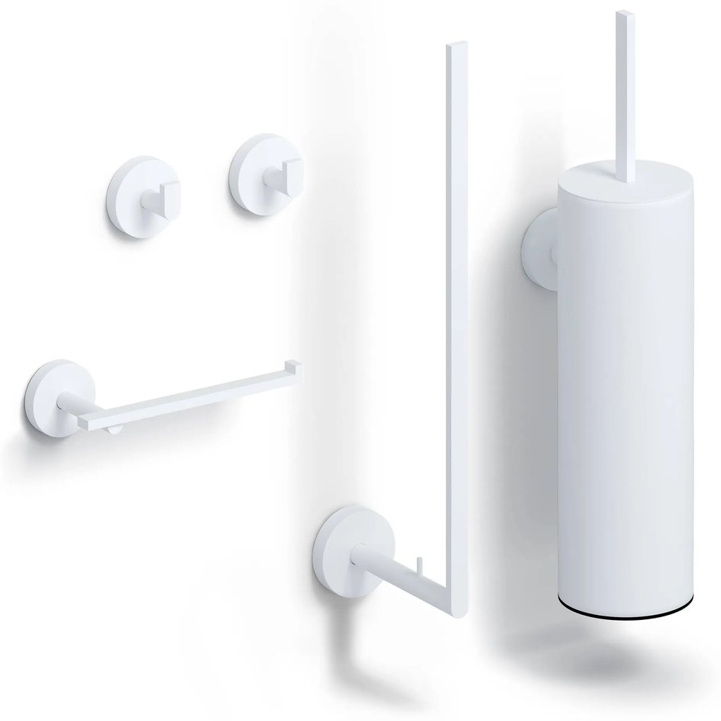 Clou Flat accessoireset mat wit