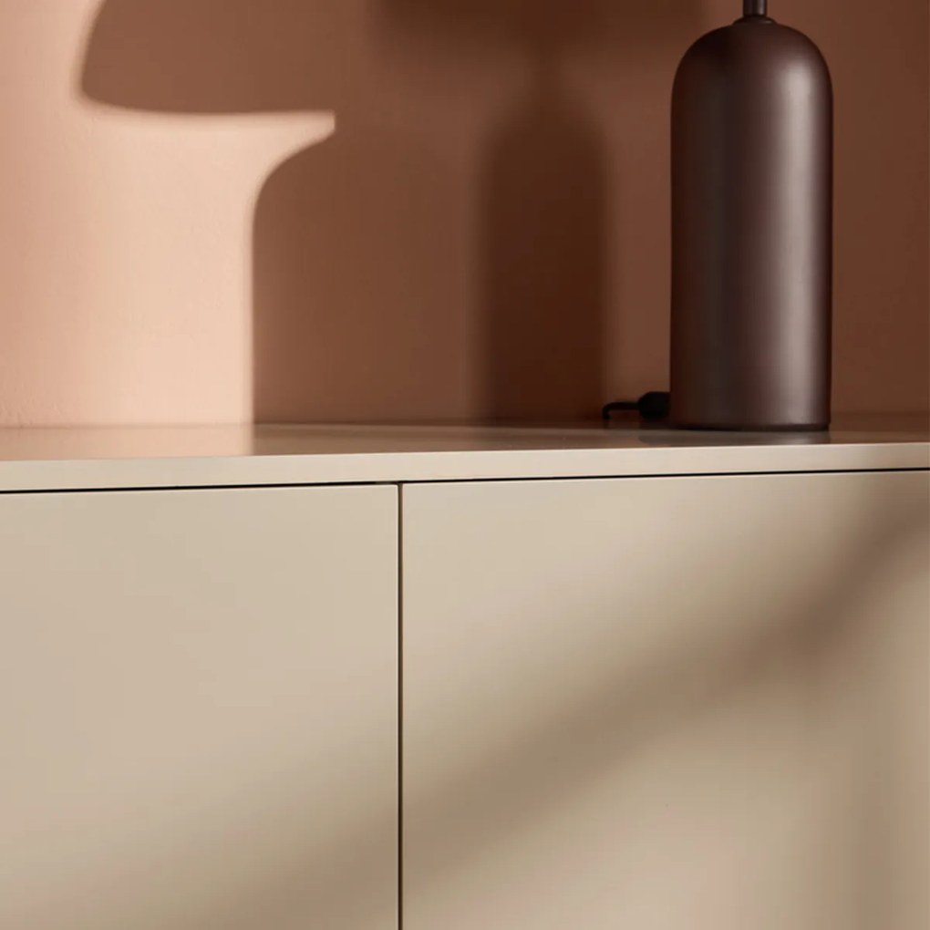 Multifunctioneel TV Meubel Beige - 160x45x35cm.