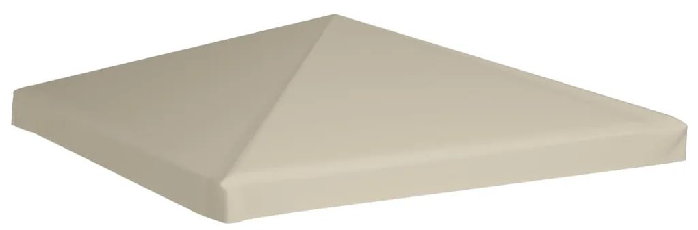 vidaXL Prieeldak 310 g/m² 3x3 m beige