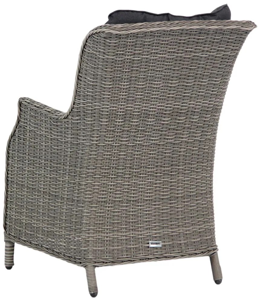 Tuinset 10 personen 400 cm Wicker Grijs Garden Collections Aberdeen/Brighton