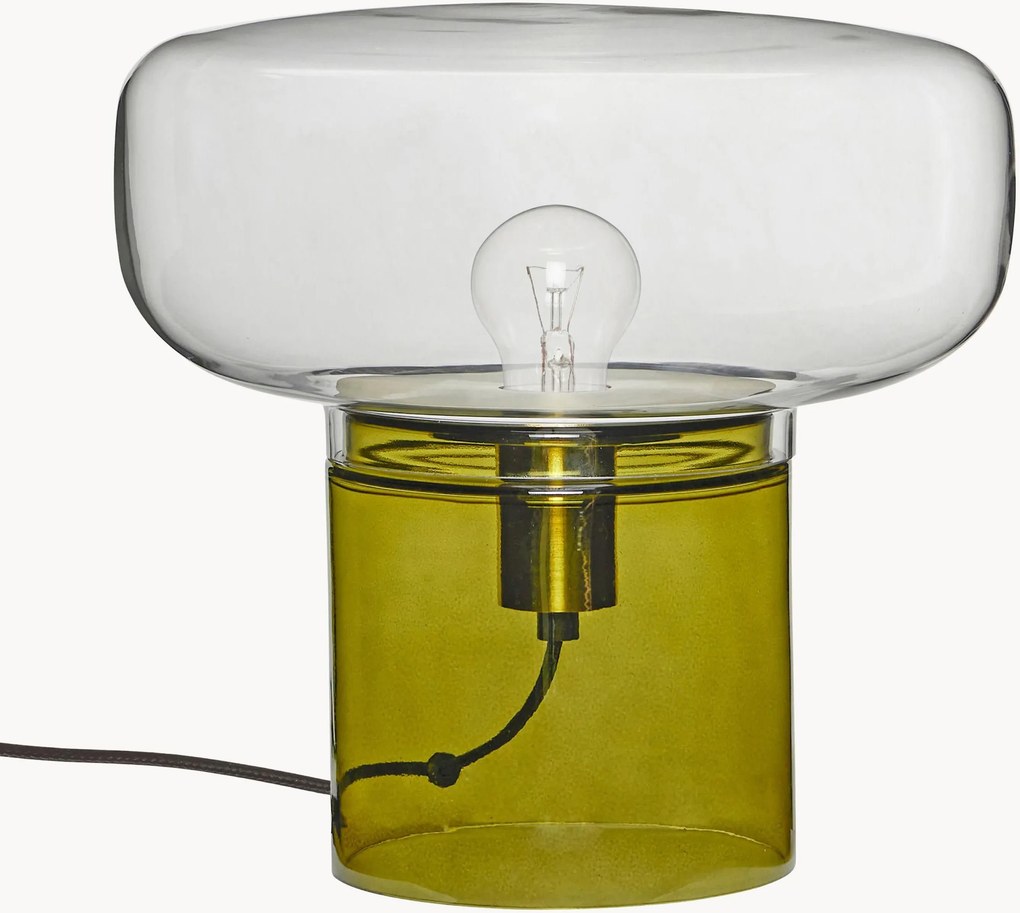 Tafellamp Crave uit geverfde glas