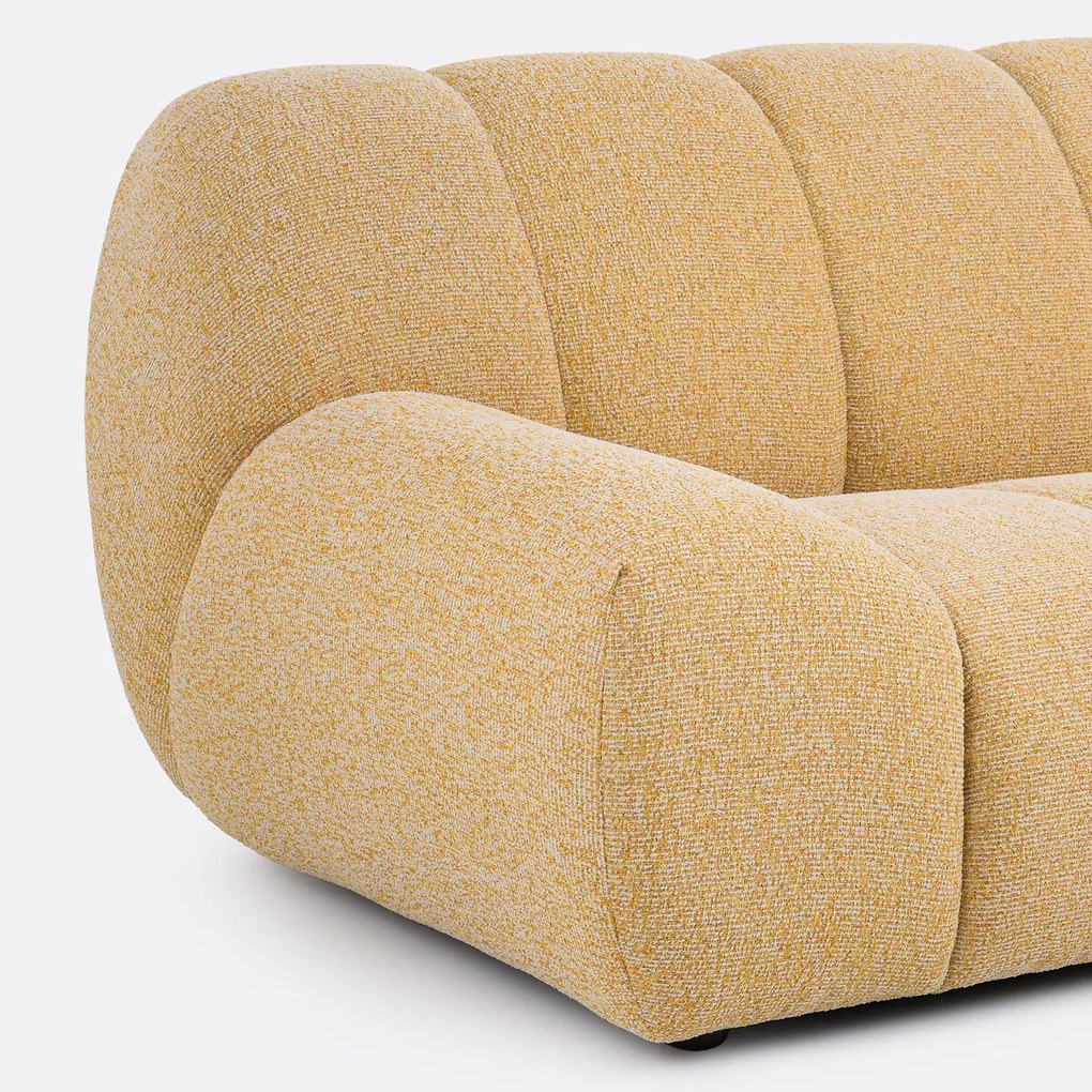 3-zitsbank, stof multi-chenille, Nuria