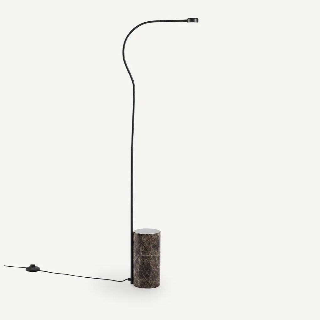Buigzame leeslamp, Gino