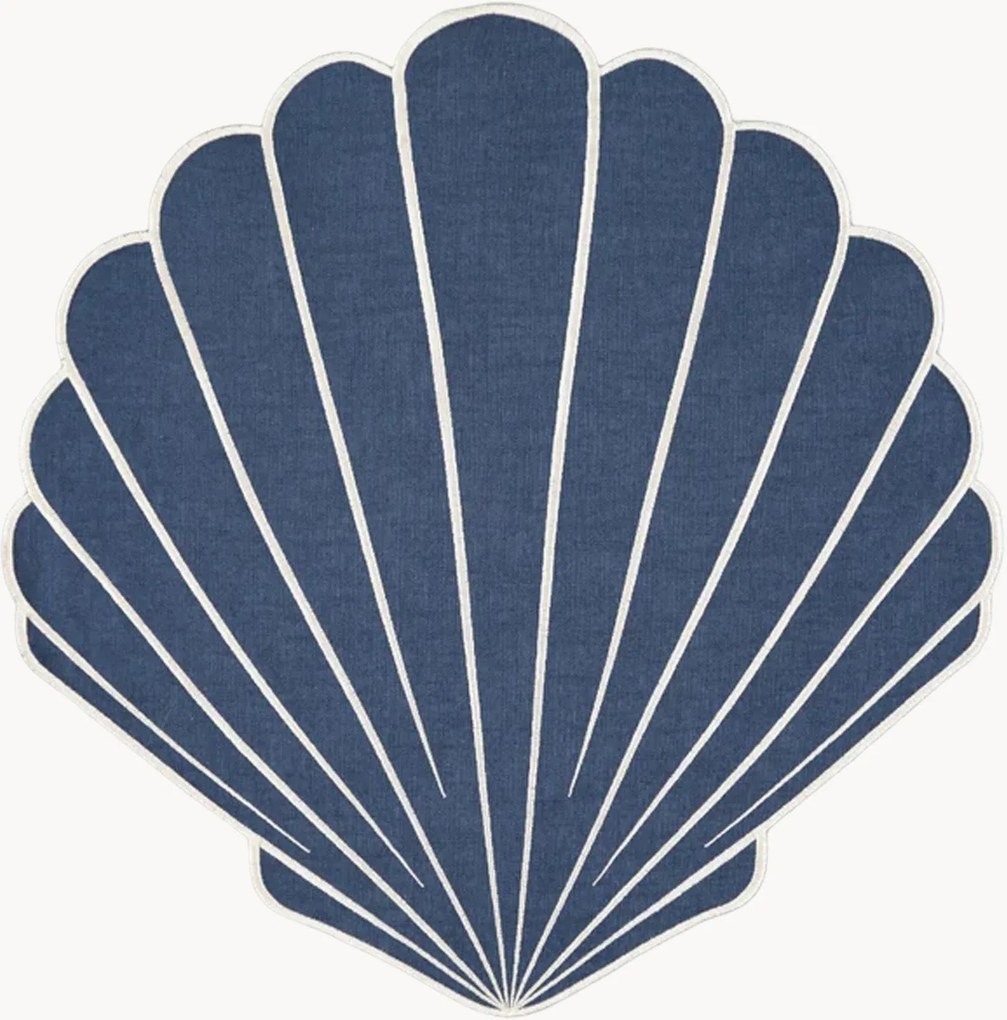 Schelpvormige placemat Concha