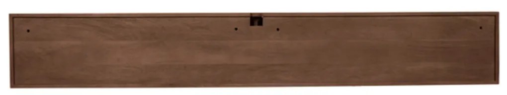 Starfurn Madison Walnut Zwevend Tv-meubel Walnoot Ribbels 240 Cm - 240x35x30cm.