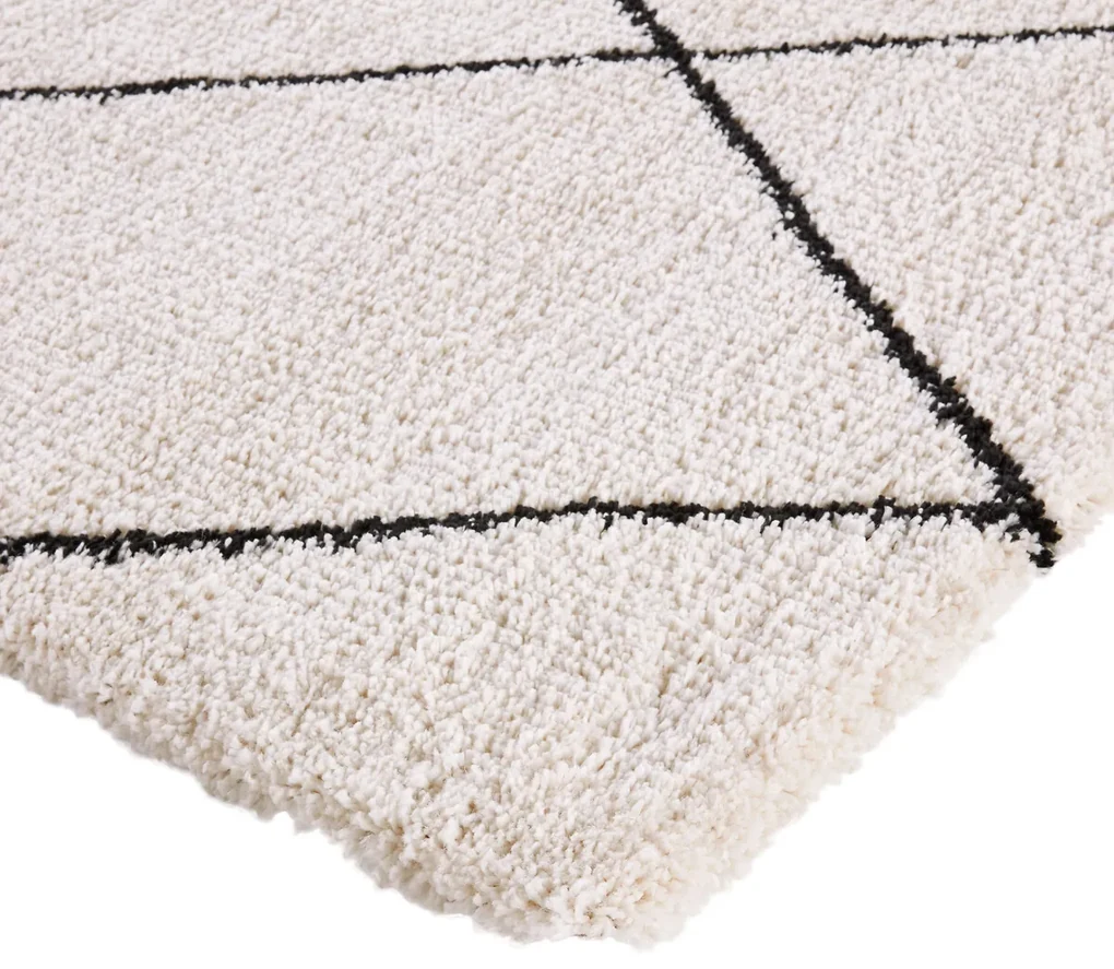 Vloerkleed in Berber stijl, vierkante vorm, Jiraya