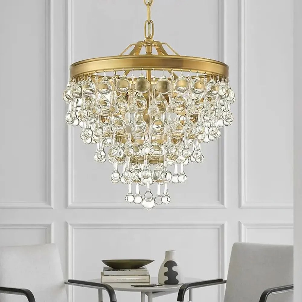 KRISTALLEN HANGLAMP APP1621-3CP Gold