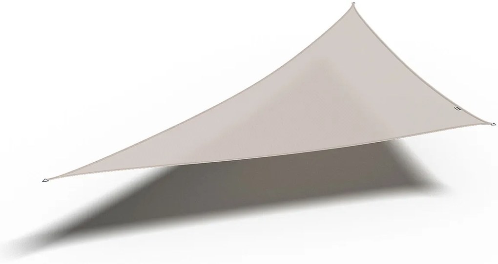 Platinum Coolfit schaduwdoek driehoek 90° - 5.0x5.0x7.1m - greige