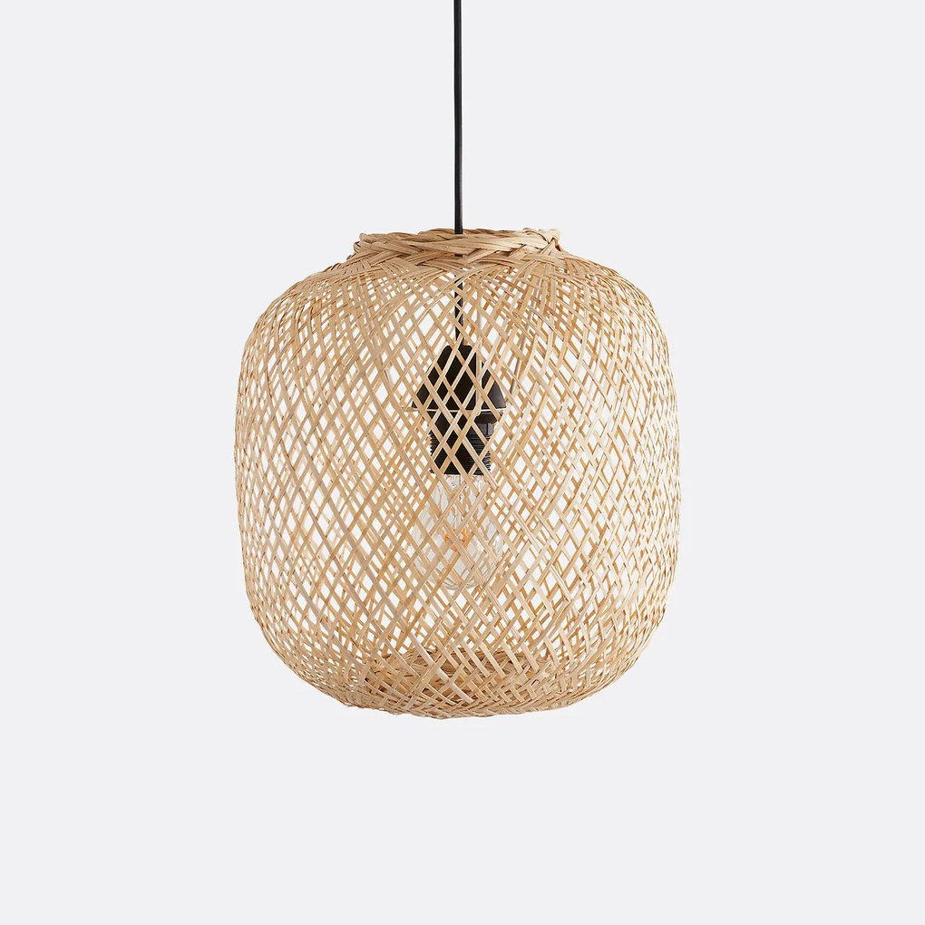 Hanglamp in bamboe Ø33 cm, Ezia