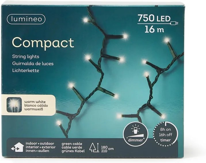 Lumineo Compact LED-verlichting 16 m