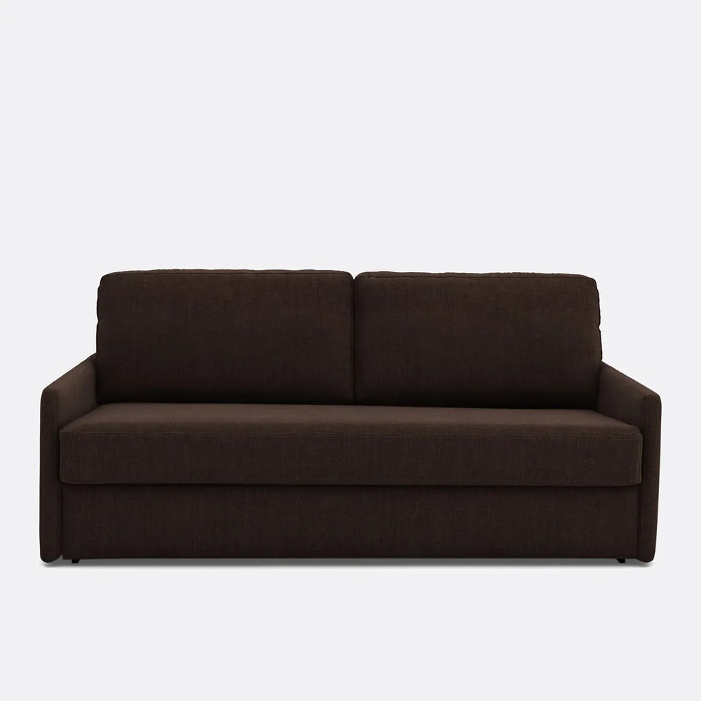 Slaapbank van katoen en linnen, Comfort Bultex®, Marta