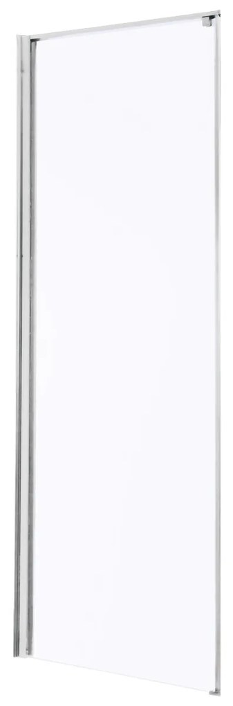 Kerra Long douche zijwand voor douchedeur chroom 80cm
