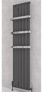 Eastbrook Sandhurst radiator 50x180cm aluminium 1577W antraciet