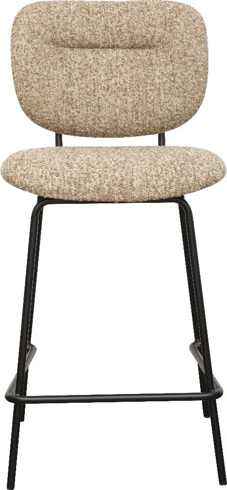 Moderne Barkruk Beige Boucle