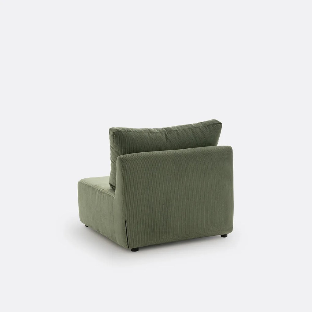 Modulaire bank geribd fluweel, Monica