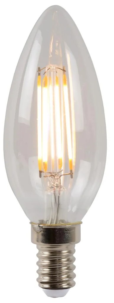 Lucide Bulb dimbare LED lamp 2700K E14 4W 3.5cm transparant