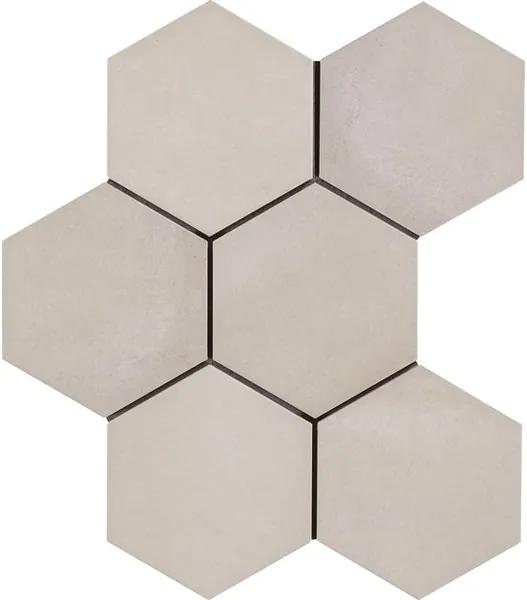 Ragno Rewind Vloertegel 21x18.2cm Polvere hexagon 1030894