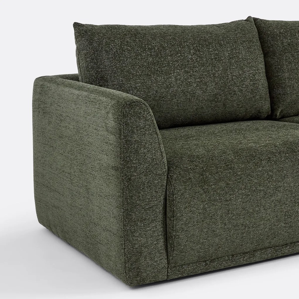 Hoekbank rechts, mêlee rupsstof, Lupita