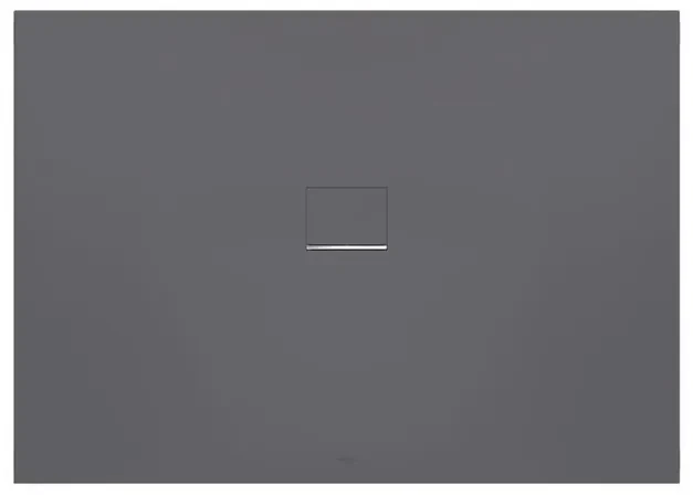 Villeroy & Boch Squaro infinity douchebak 160x90x4cm antraciet udq1690sqi2v-1s