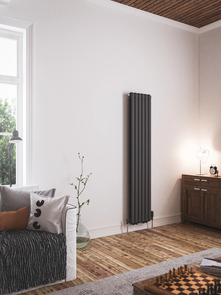 Eastbrook Rubano radiator 180 x 38cm 1658 watt antraciet