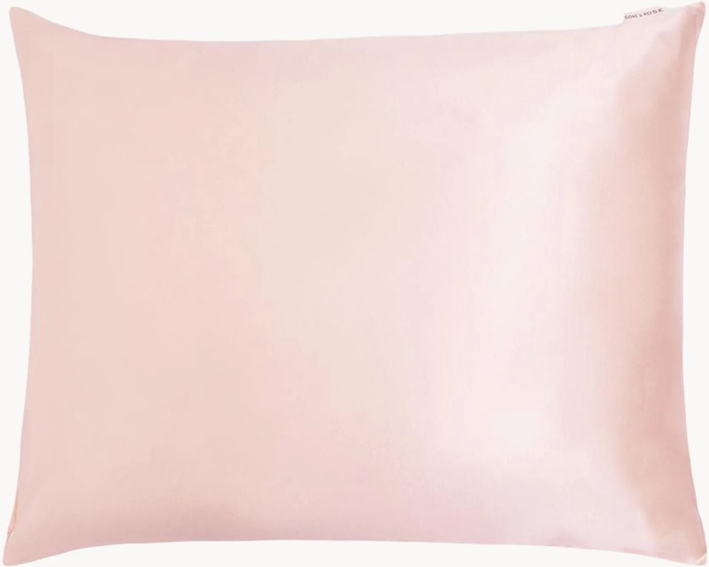 Zijden kussenhoes Rose