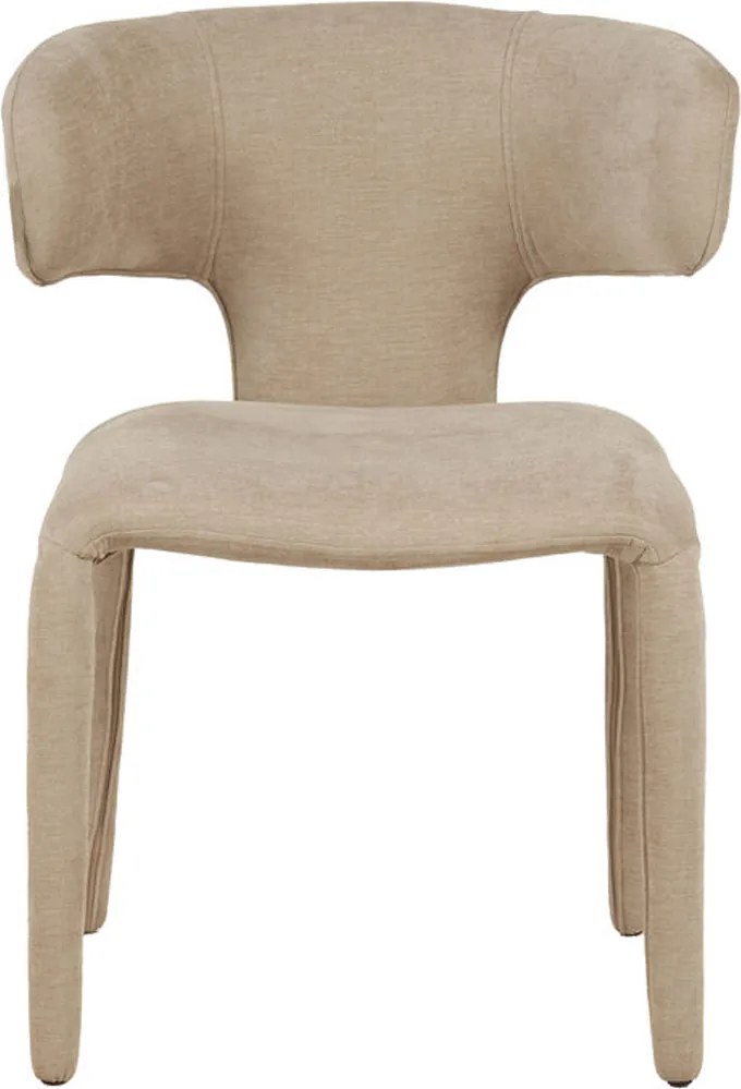 Kare Design Tobi Eetkamerstoel Stof Beige