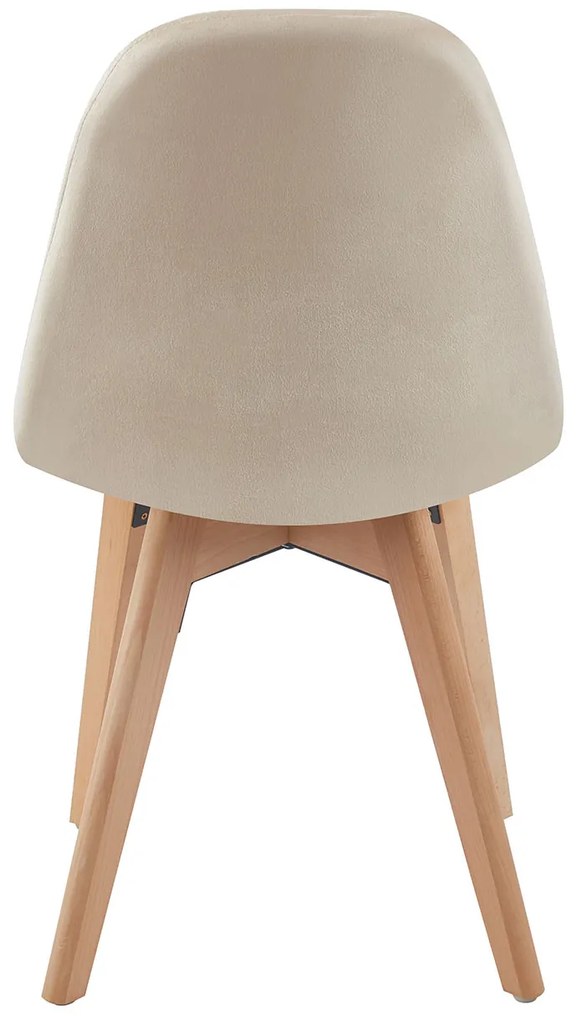 Set 4 Kelen Fluwelen Stoelen