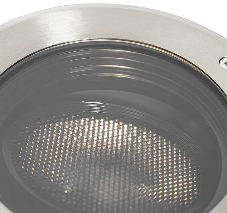 Buiten grondspot staal AR111 verstelbaar IP65 - Delux Honey