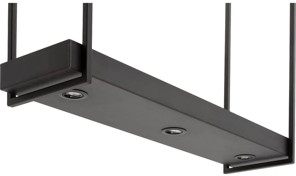 Goossens Hanglamp Vorm, Hanglamp met 3 kantelbare spots