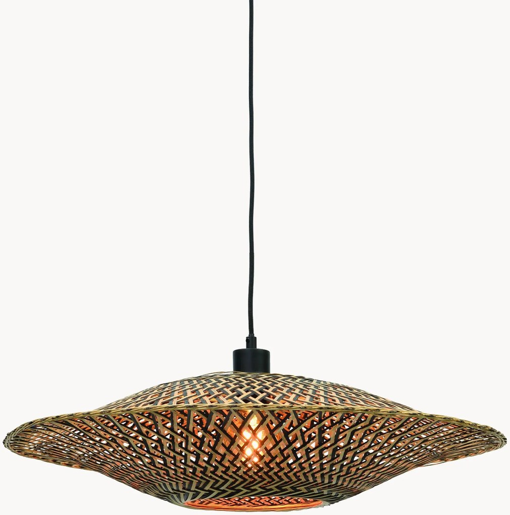 Hanglamp Bali van bamboehout