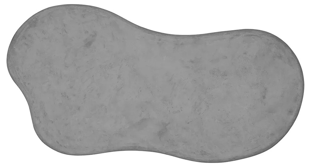 DTP Home Scala Curva Organische Salontafel Beton Mortex - 130 X 69cm.